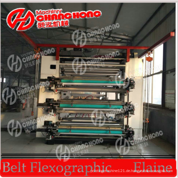 Sechs Farben 1,6 Meter Flexo Druckmaschine / Flexo Druckmaschine
